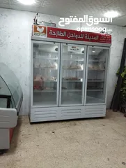  1 ثلاجة عرض 3 ابواب تبريد هوائي