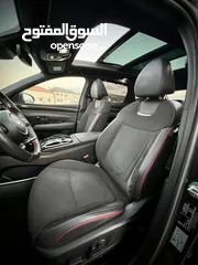  11 هونداي توسان N-Line /2022 فل الفل فتحة سقف بانوراما  2x4 ///240Hp   ( Haybrid) 1600cc