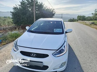  1 هيونداي اكسنت موديل 2014..فل اضافات