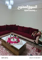 1 طقم كورنر مستعمل خشب سويد