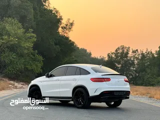  5 مرسيدس GLE43 AMJ  coupe موديل 2018