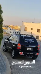  4 هيونداي توسان 2005 وارد امريكي ماتور 2700cc لون اسود كاش او اقساط