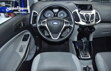  14 Ford EcoSport ( 2017 Model ) in Blue Color GCC Specs