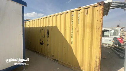  6 حاويات للبيع 20 قدم و40 قدم