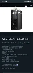  5 Dell opti 7010plus i7 13th 2024 new latest model