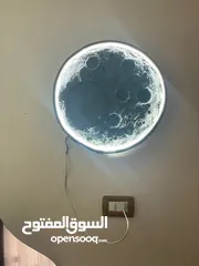  6 قمر مضيء معلقات شغل يدوي عمل اكثر من موديل
