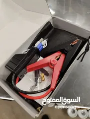  2 مكثف طاقة ( Jump starter ) لشحن بطارية السيارة بالإضافة إلى القدرة على نفخ العجال