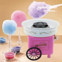  2 ماكينه صنع شعر البنات المنزليه الحلوى القطنيه شكل عربايه  حلوى شعر بنات