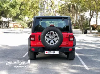  4 2018 Jeep Wrangler Sport(JL)