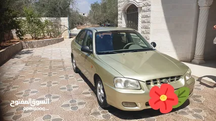  1 هونداي اكسنت اوتوماتك لون مميز