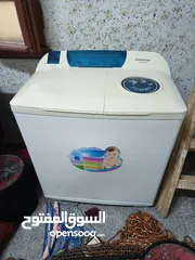  1 غساله حاله وكاله شغاله 100% 20 كيلو