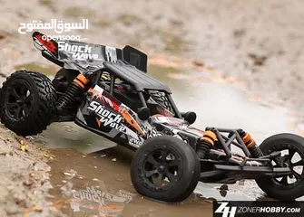 1 سياره ريموت كنترول للهواه ماركه كاسيموتو  2WD دفع خلفي capability 2S-to 3S lipo battery