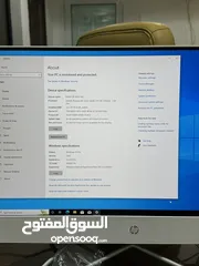  2 كمبيوتر HP all in one بحالة ممتازة 16 جيبي رام