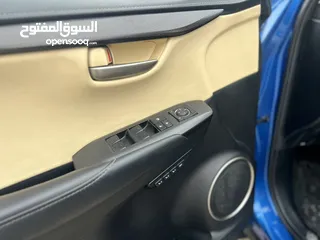  12 لكزس NX300 موديل 2016 لون ازرق فل كامل اعلى تصنيف من فئتها