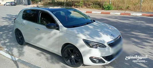  8 بيجو 308 بنزين موديل 2015