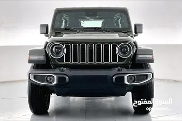  8 2024 Jeep Wrangler (JL) Sahara Unlimited  • Eid Offer • Manufacturer warranty till 28-Feb-2029