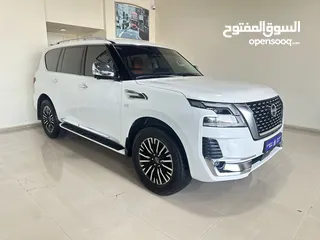  1 نيسان باترول بلاتينيوم 400 ابيض / زعفراني