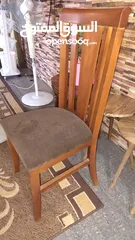  8 اذا كنت مهتم فلا تتردد في الاتصال بنا طاولة سفره فاخره جدا حجم كبير 8 كراسي بحاله ممتازه جدٱ