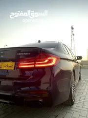  17 BMW M550 2018 بي ام دبليو