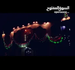  1 للإجار/  إضاءة زينة للاعراس وحفلات اعياد الميلاد وغيرها من المناسبات