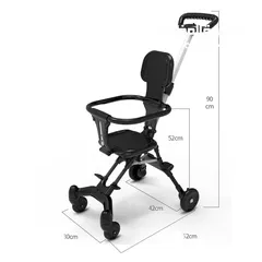  3 portable baby stroller ratotae 360°