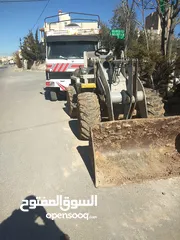  6 حفار مع جكJCBوجرافة صغير للايجار
