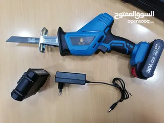  2 منشار ترددي شحن مع 4 نسلات