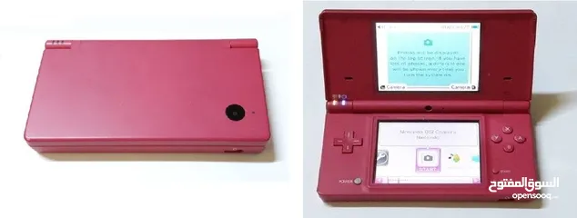  3 اجهزة العاب ناينتدو  Nintendo DS معدلة مع مجموعة العاب رائعة