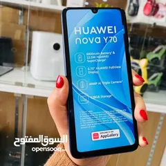  4 مستعمل اخو الجديد Nova y70 رام 4 واضافه ججيا 128 أغراضة والكرتونه الأصلية متوفر توصيل