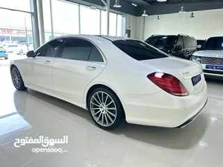  5 مرسيدس S500 ابيض داخل بيج 5 فصوص خليجي