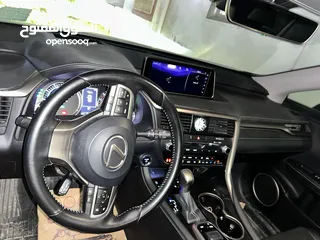  9 جيب لكزس Rx450h 2019 Lexus Rx450h 2019 hybrid  كرت ابيض