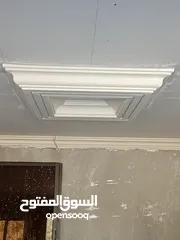  17 تنفيذ اعمال الديكور الداخلي جبسمبورد وجبص البلدي واسمنت بورد وفرسلينج وبيفيسي وبديل الرخام والفوم