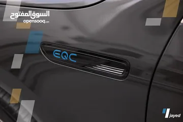  18 مرسيدس EQC لون داخلي وخارجي مميز البيع كاش أو اقساط