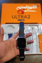  8 ساعة وحدة... و7 إطلالات! عرض جديد ولا أروع!  ساعة ذكية( ULTRA 2( 7 in 1 strap