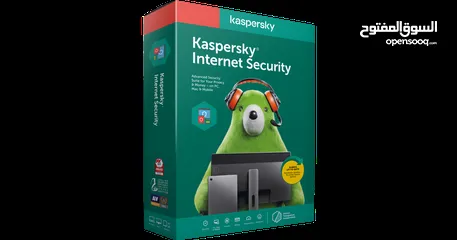  4 KASPERSKY LAB INTERNET SECURITY  2DEVICES برنامج مضاد الفيروسات العالمي