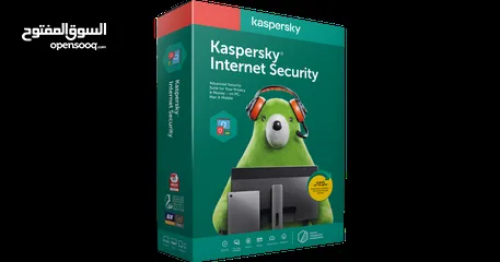  4 KASPERSKY LAB INTERNET SECURITY  2DEVICES برنامج مضاد الفيروسات العالمي