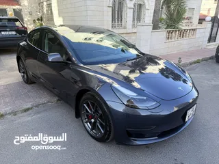  2 تيسلا موديل 3 2023 جمرك اليوم فحص كامل عداد قليل