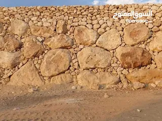  16 ابو عناد استصلاح الأراضي زراعيه بناء سناسل حجريه سلاسل حجريه