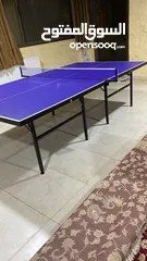  2 طاولة تنس ثابته مقاس ستاندر جديد بالكرتونه غير قابل للطي