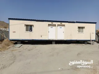  2 كرفانات porta cabin