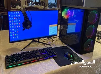  4 بي سي شبه جديد للبيع بسعر مغري