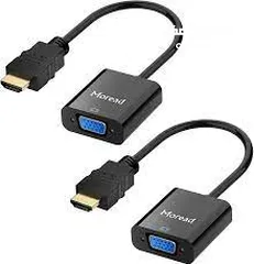  6 HDMI TO VGA ADAPTER MOREAD تحويلة من اتش دي ام اي  الى  في جي اه 