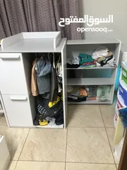  2 تخت نوم اطفال مستعمل بحالة جيدة
