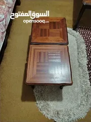  15 طقم كنبايات للبيع منظره فخم وحلو ونظيف بحال الوكاله ومريح بالجلوس مع طربيزات النص