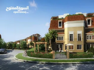  4 فيلا فيو بحري 4 غرف للبيع في كمبوند سراي القاهرة الجديدة بجوار مدينتي بمقدم 1,350,000 وخصم 42%