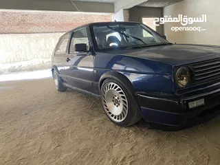  16 جولف 2 كوبيه gti فبريكه دواخل و سقف و كبوت و شنطه من الخارج