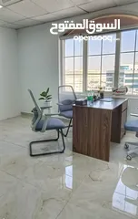  3 FURNISHED OFFICE SPACE FOR RENT WITH EJARI