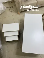  8 طاوله وسط + طقم سيرفس بسعر مغري جداً