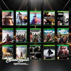  4 Xbox series x & one x/s Game CD’s  أقراص ألعاب إكس بوكس سيريس & ون
