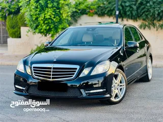  5 E200 AMG 2013 اقل عداد غرغوريه شبه جديده فحص كرت ابيض